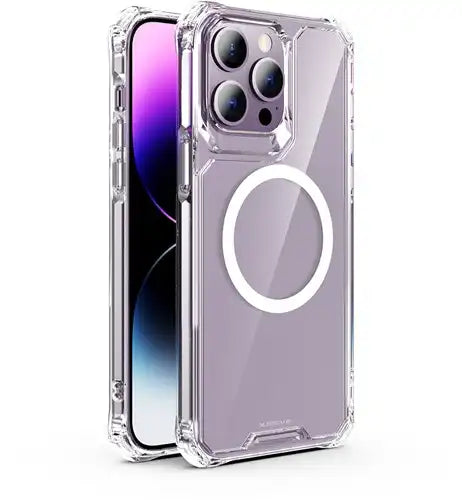 Xssive Anti Shock Case voor Magsafe iPhone 12/12 Pro - Clear