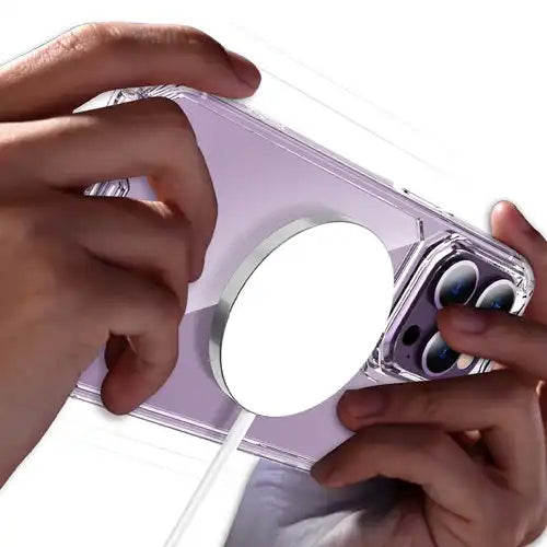 Xssive Anti Shock Case voor Magsafe iPhone 12/12 Pro - Clear