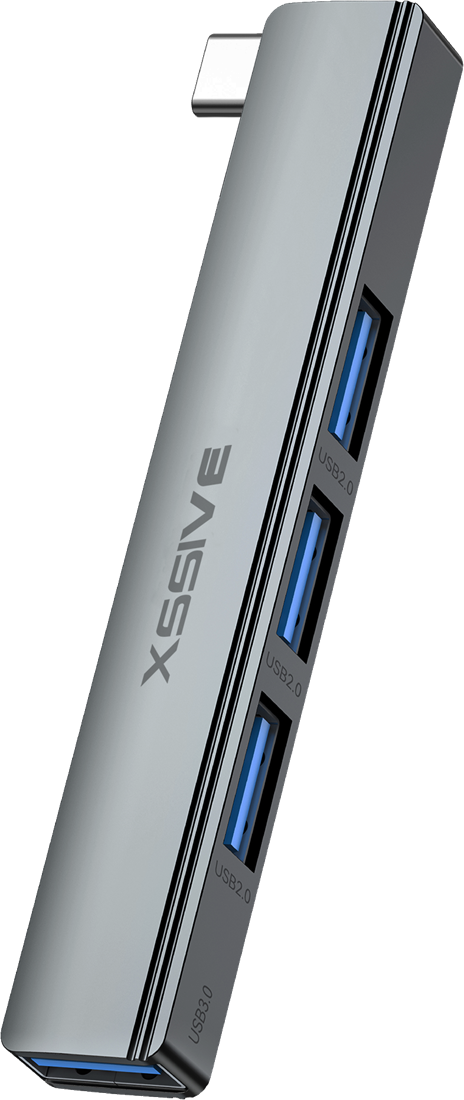 Xssive 4in1 USB Hub to USB-C