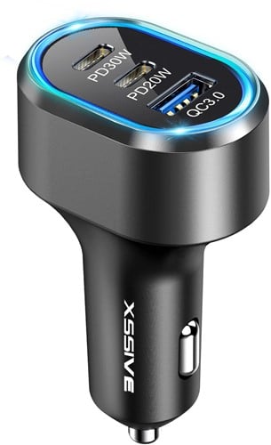 Xssive Fast Car Charger PD50W Ultra XSS-CC34 - Zwart
