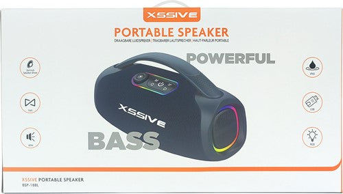 Xssive Portable Speaker Blauw
