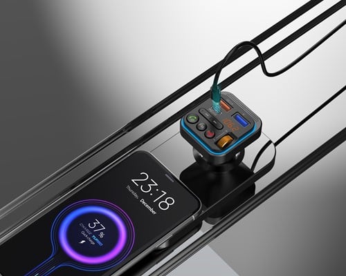 Xssive Wireless FM Carkit+ Music Player XSS-FM12