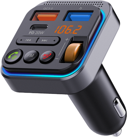 Xssive Wireless FM Carkit+ Music Player XSS-FM12