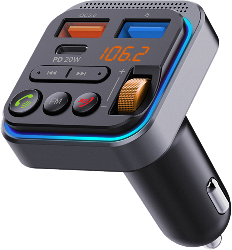 Xssive Wireless FM Carkit+ Music Player XSS-FM12